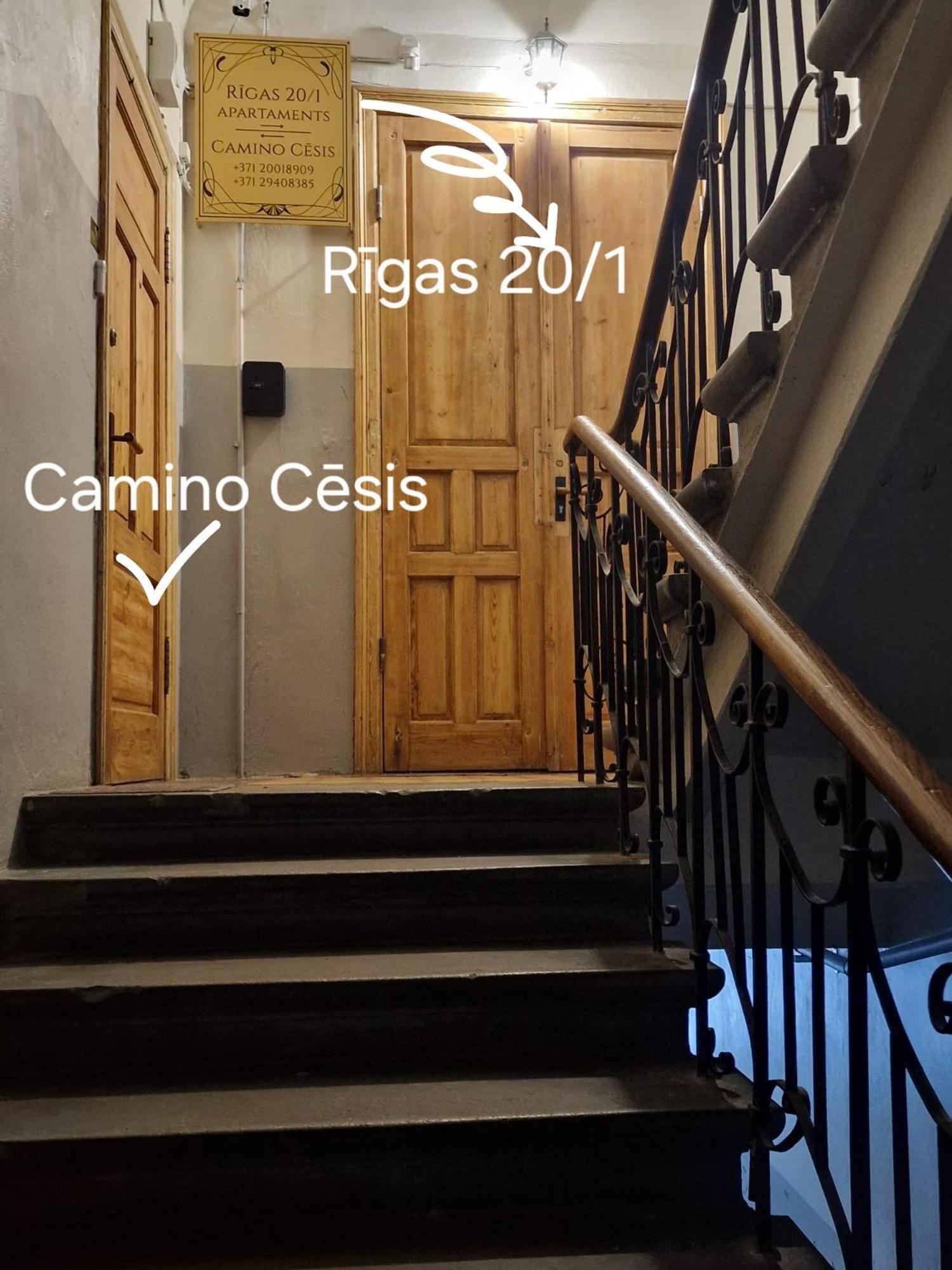 Rigas 20/1 Apartaments Cesis Exterior photo